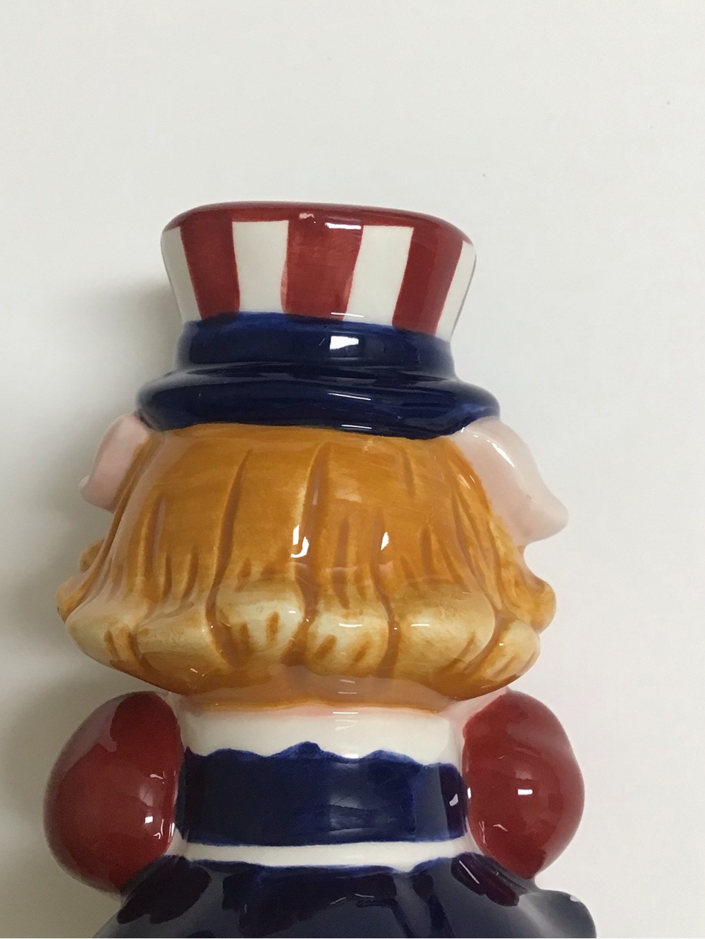 Patriotic Pigs Salt & Pepper Shakers Uncle Sam Americana USA Ceramic 4th of July - Picture 14 of 14